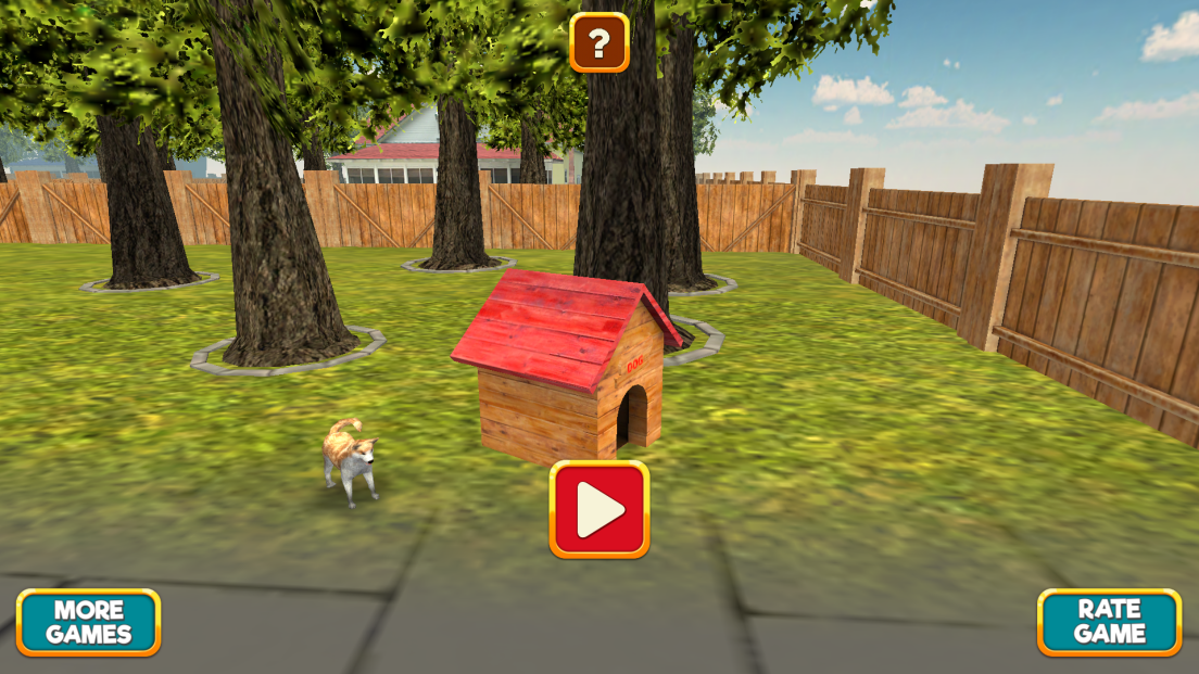 androidアプリ 犬と遊ぶ：芝犬攻略スクリーンショット1