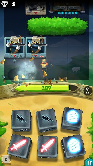 androidアプリ Dice Hunter: Quest of the Dicemancer(ダイスハンター)攻略スクリーンショット3
