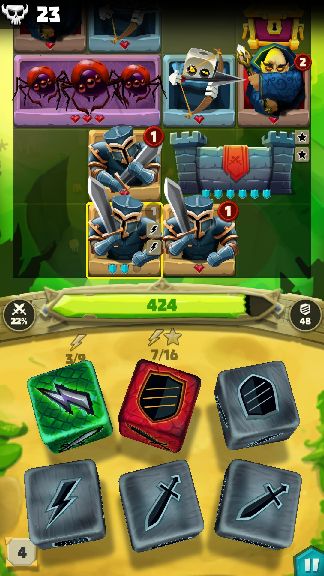 androidアプリ Dice Hunter: Quest of the Dicemancer(ダイスハンター)攻略スクリーンショット7