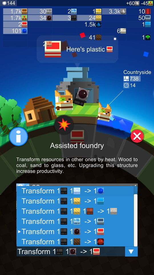 androidアプリ A Planet of Mine攻略スクリーンショット5