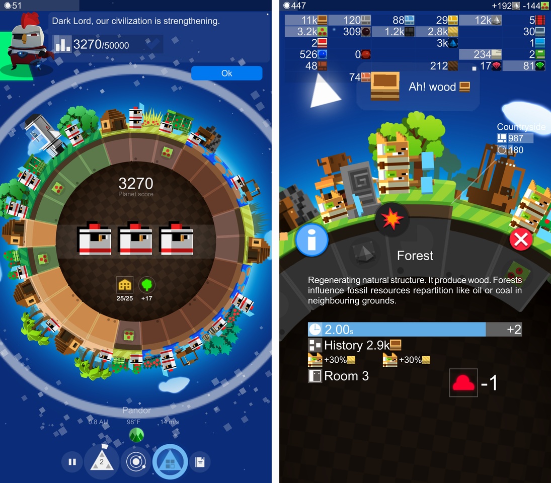 A Planet of Mine androidアプリスクリーンショット1