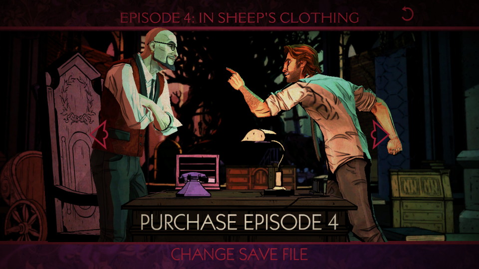 androidアプリ The Wolf Among Us：ビッグビーの事件簿攻略スクリーンショット8
