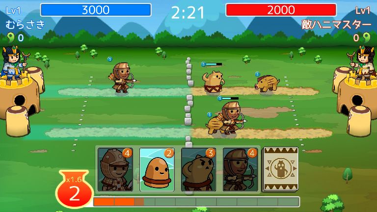androidアプリ 激突！ハニワールド攻略スクリーンショット3