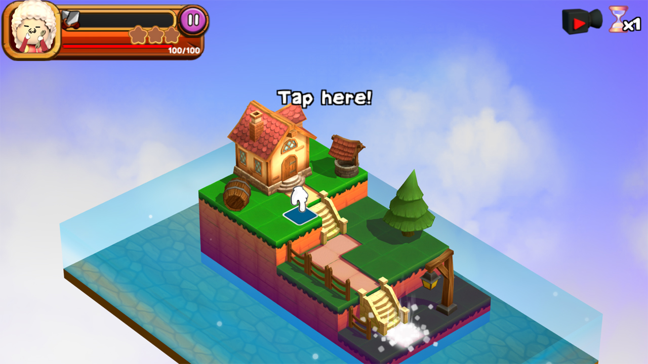 androidアプリ チッカ・インベイション（3DTD：Chicka Invasion）攻略スクリーンショット1
