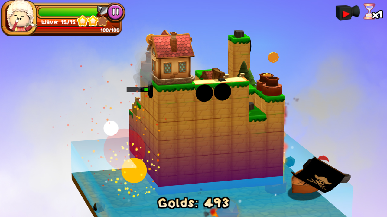 androidアプリ チッカ・インベイション（3DTD：Chicka Invasion）攻略スクリーンショット7