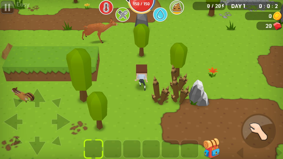 androidアプリ Mine Survival（マインサバイバル）攻略スクリーンショット2