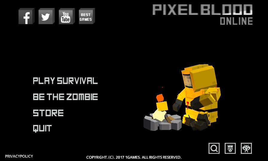 androidアプリ Pixel Blood Online（ピクセルブラッドオンライン）攻略スクリーンショット1