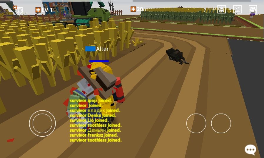 Pixel Blood Online（ピクセルブラッドオンライン） androidアプリスクリーンショット1