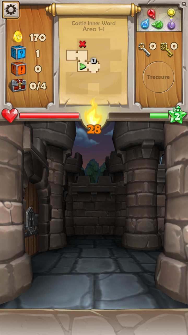 androidアプリ Dungeon Monsters（ダンジョン モンスターズ）攻略スクリーンショット3