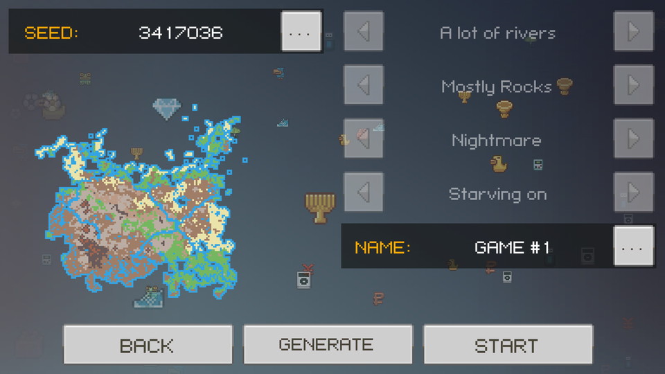 androidアプリ PixelTerra Lite（ピクセルテラ）攻略スクリーンショット2