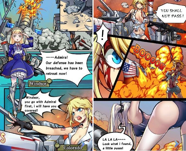 androidアプリ Battleship:War Girl（バトルシップ：ウォーガール）攻略スクリーンショット1