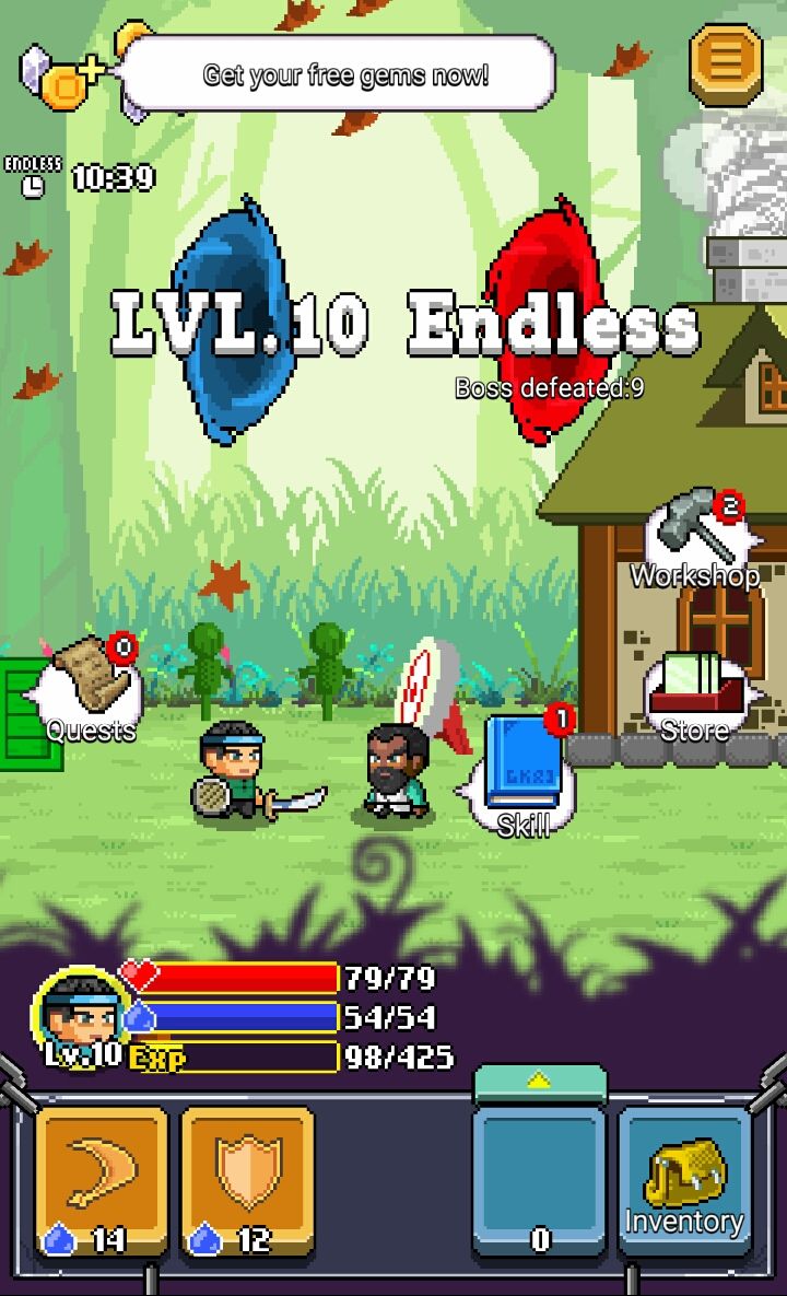 androidアプリ ザ マイティ ヒーロー（The Mighty Hero）攻略スクリーンショット1