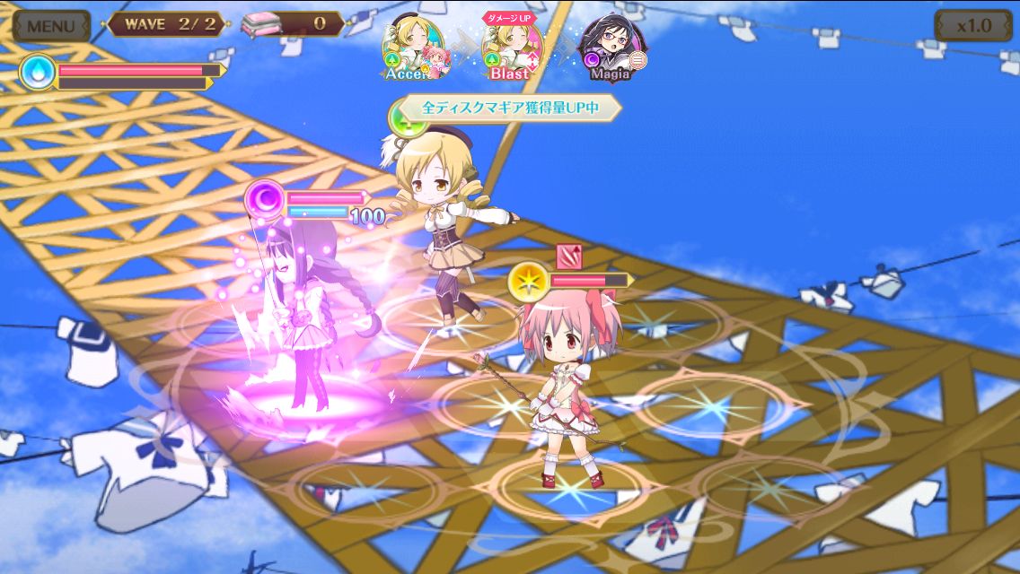 androidアプリ マギアレコード 魔法少女まどかマギカ外伝攻略スクリーンショット1