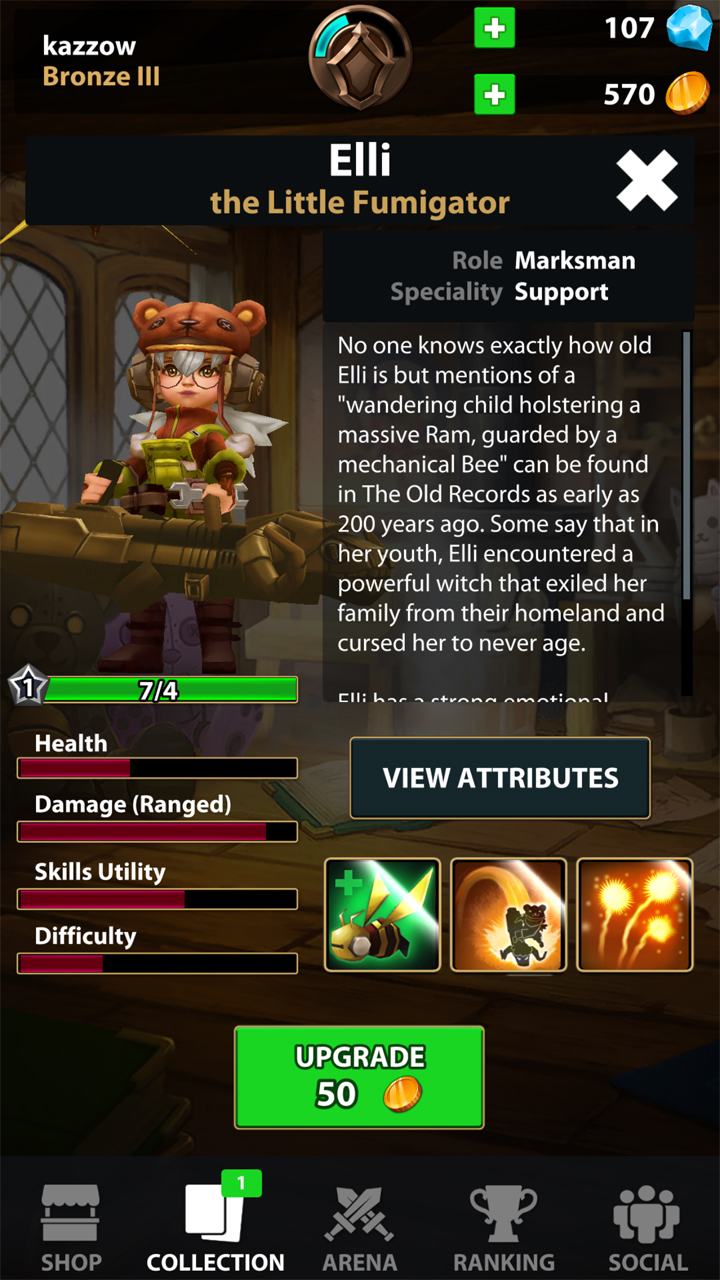 androidアプリ Brawlstar Legends（ブロウルスター レジェンズ）攻略スクリーンショット7