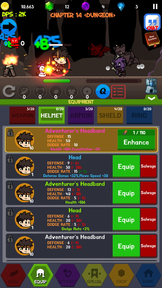 androidアプリ RUNNING HERO(ランニング・ヒーロー)攻略スクリーンショット4