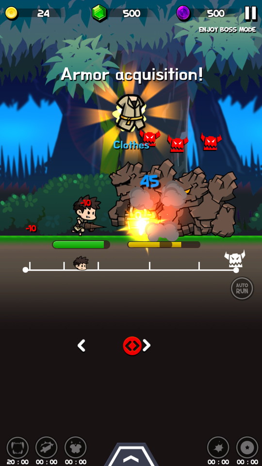 androidアプリ RUNNING HERO(ランニング・ヒーロー)攻略スクリーンショット7