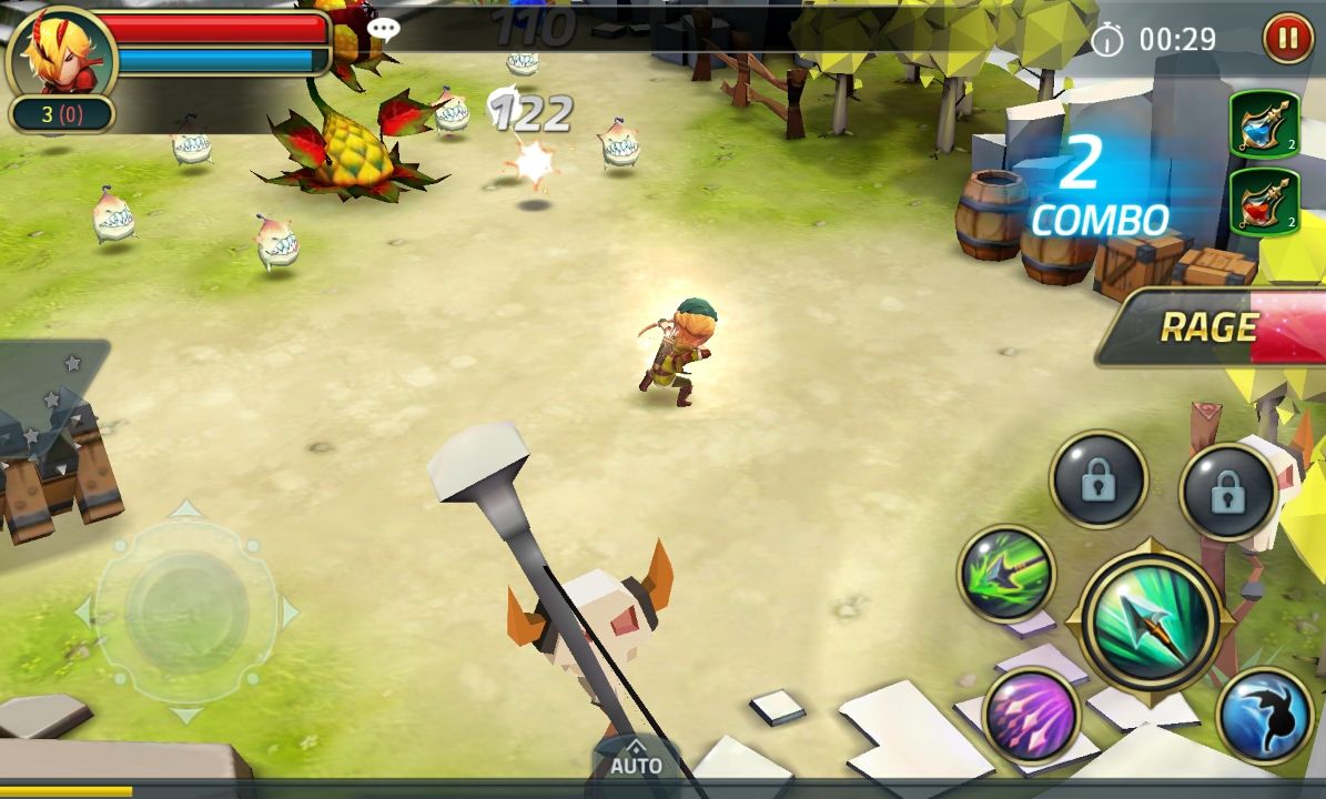 androidアプリ 勇者x勇者（Hero x Hero）攻略スクリーンショット2