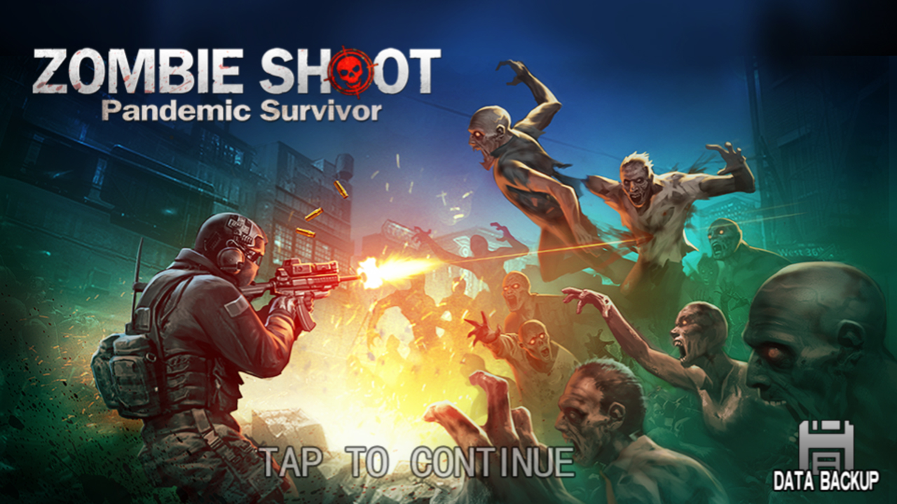 androidアプリ Zombie Shoot：Pandemic Survivor（ゾンビシュート：パンデミックサバイバー）攻略スクリーンショット1