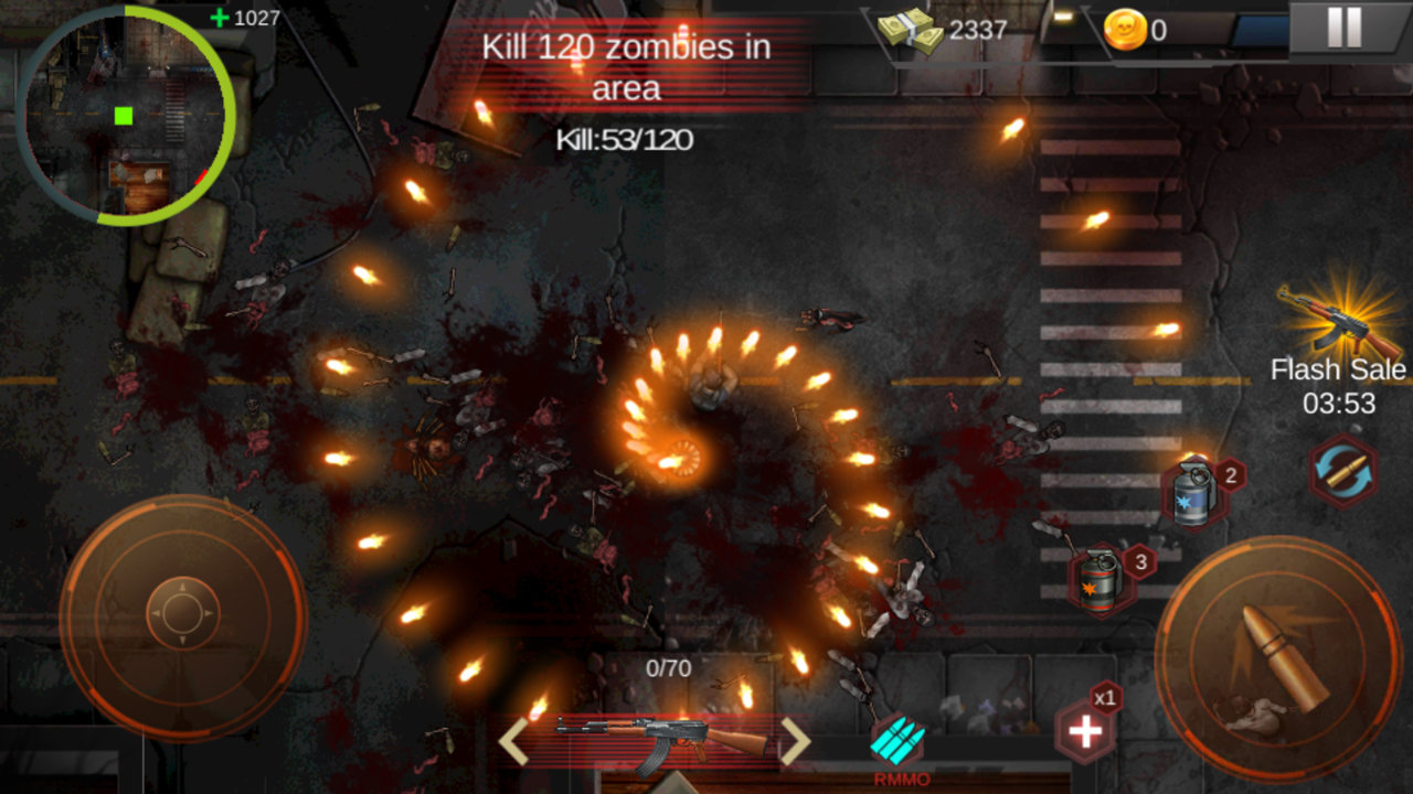 Zombie Shoot：Pandemic Survivor（ゾンビシュート：パンデミックサバイバー） androidアプリスクリーンショット2