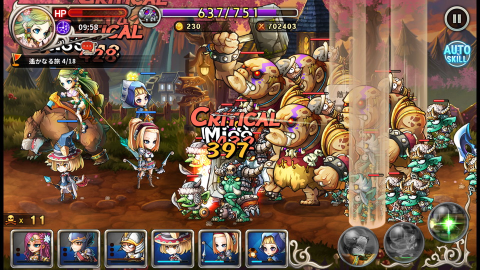 androidアプリ Mystic Heroes（ミスティックヒーローズ）攻略スクリーンショット5