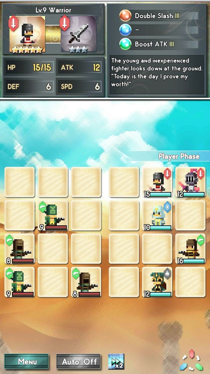 androidアプリ ドラゴンボルト バンガード（Dragonbolt Vanguard）攻略スクリーンショット2