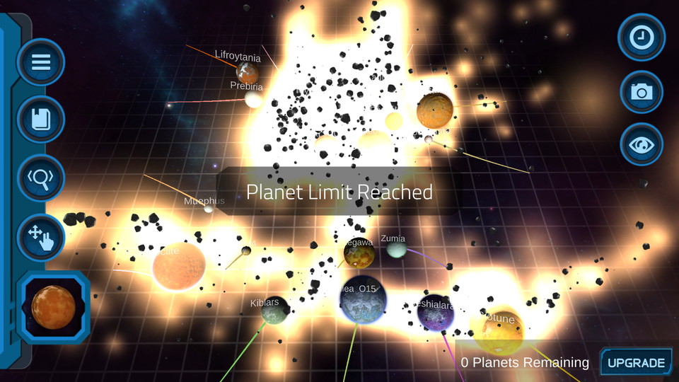 androidアプリ Pocket Universe - 3D Gravity Sandbox Free攻略スクリーンショット5