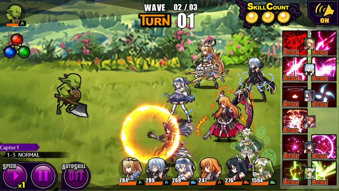androidアプリ ゼノマギア（XenoMagia）攻略スクリーンショット3