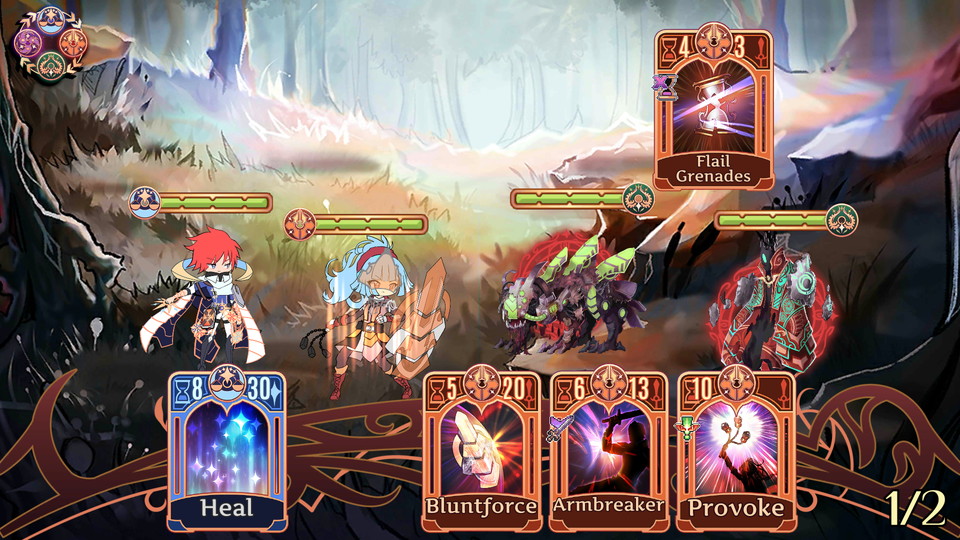 androidアプリ Golden Arcana：Tactics（ゴールデンアルカナ・タクティクス）攻略スクリーンショット4