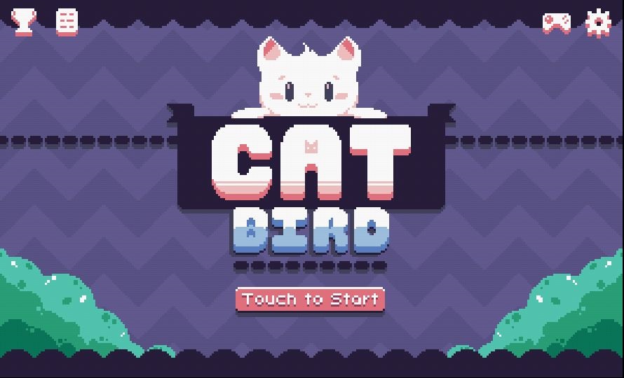 androidアプリ Cat Bird!(キャットバード！)攻略スクリーンショット1