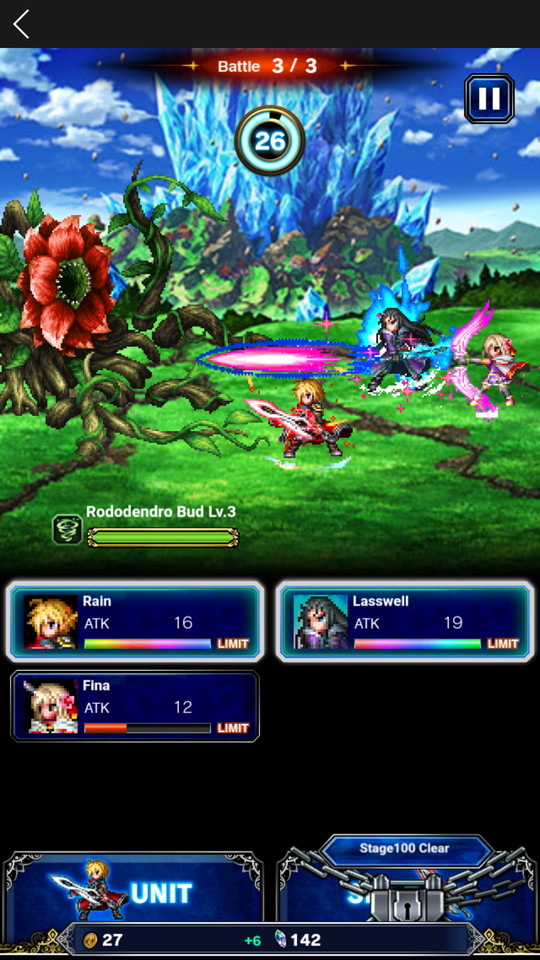 androidアプリ FINAL FANTASY BRAVE EXVIUS TAP！（FFBEタップ）攻略スクリーンショット2