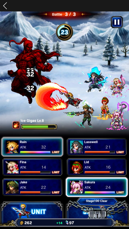 androidアプリ FINAL FANTASY BRAVE EXVIUS TAP！（FFBEタップ）攻略スクリーンショット4