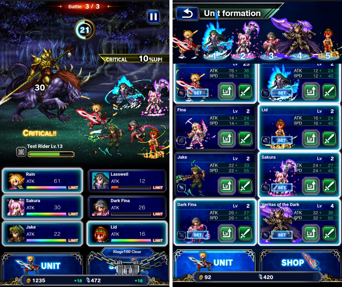FINAL FANTASY BRAVE EXVIUS TAP！（FFBEタップ） androidアプリスクリーンショット2
