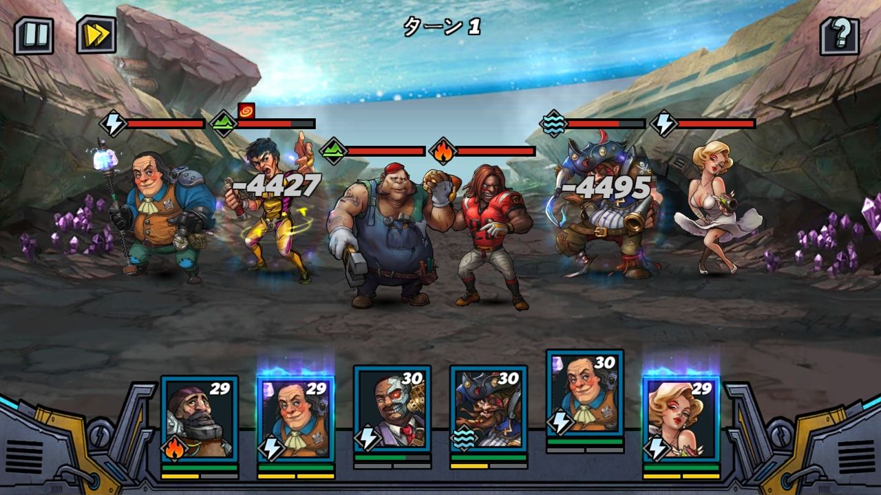 androidアプリ クローンエボリューション（Clone Evolution: War of the Mutants）攻略スクリーンショット2