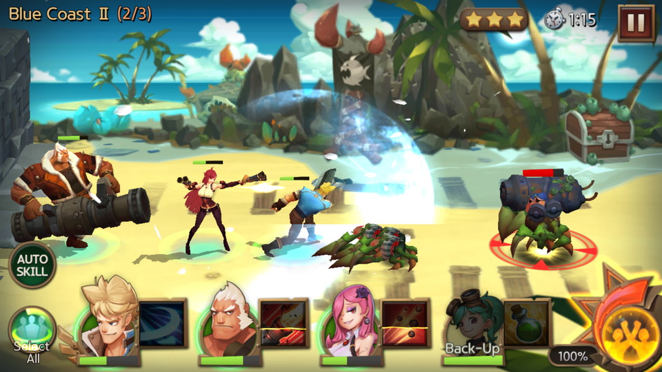 androidアプリ Hunters League（ハンターリーグ）攻略スクリーンショット2