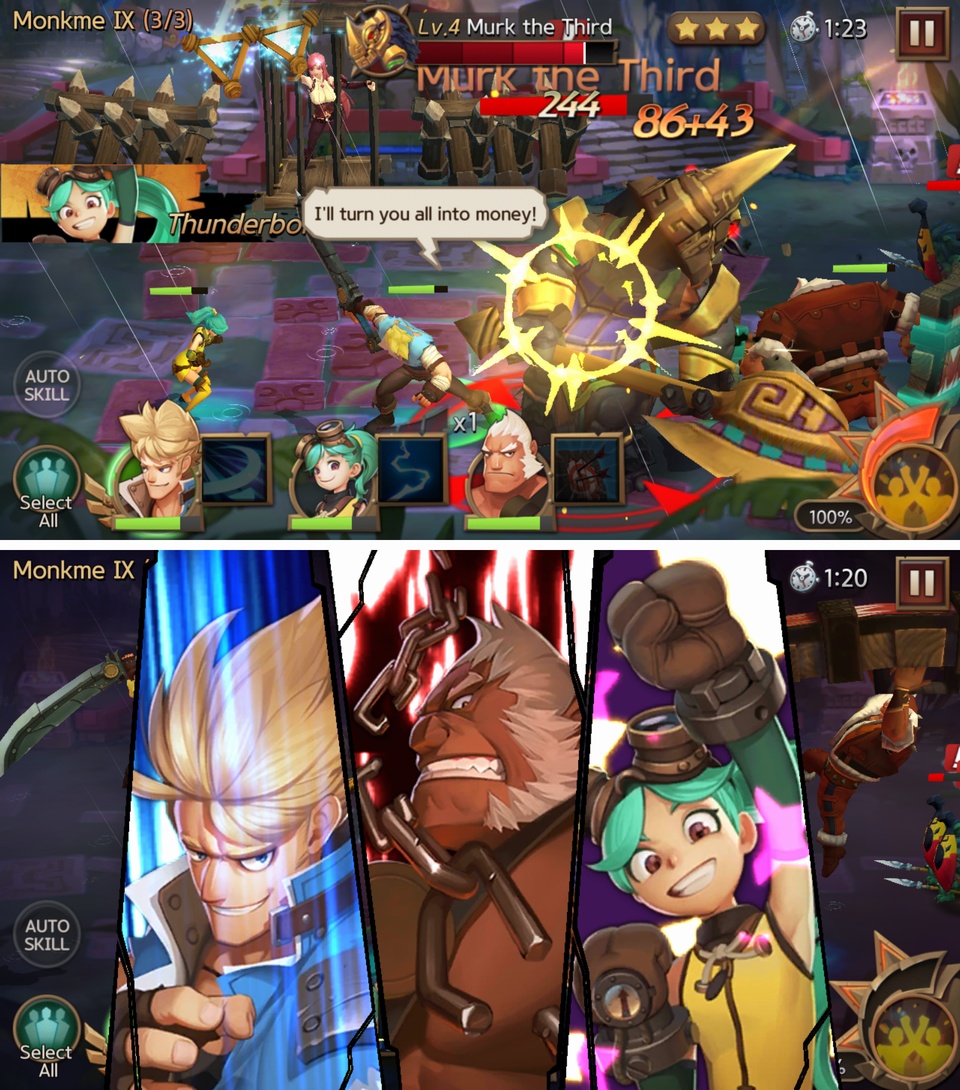 Hunters League（ハンターリーグ） androidアプリスクリーンショット1