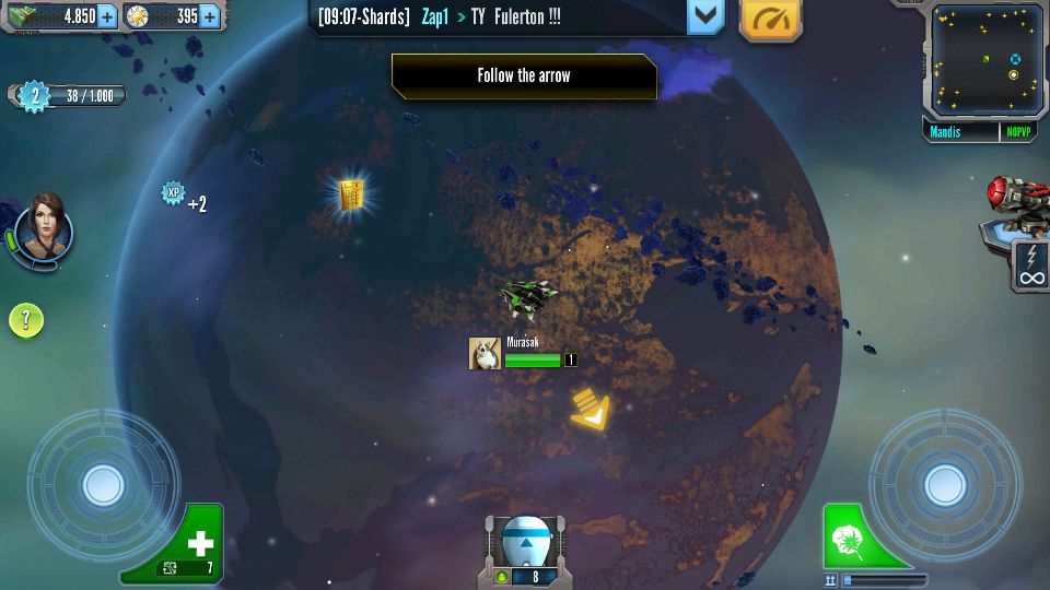 androidアプリ Pocket Starships（ポケット・スターシップス）攻略スクリーンショット2