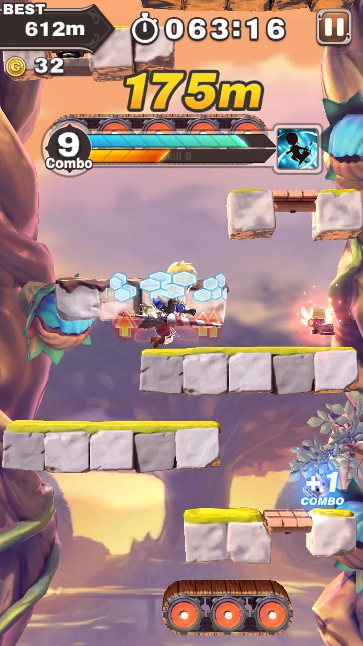 androidアプリ フィンガージャンプ攻略スクリーンショット2