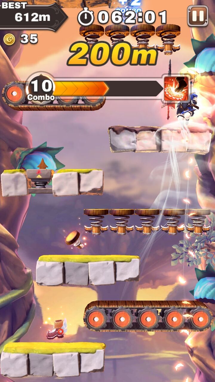 androidアプリ フィンガージャンプ攻略スクリーンショット3
