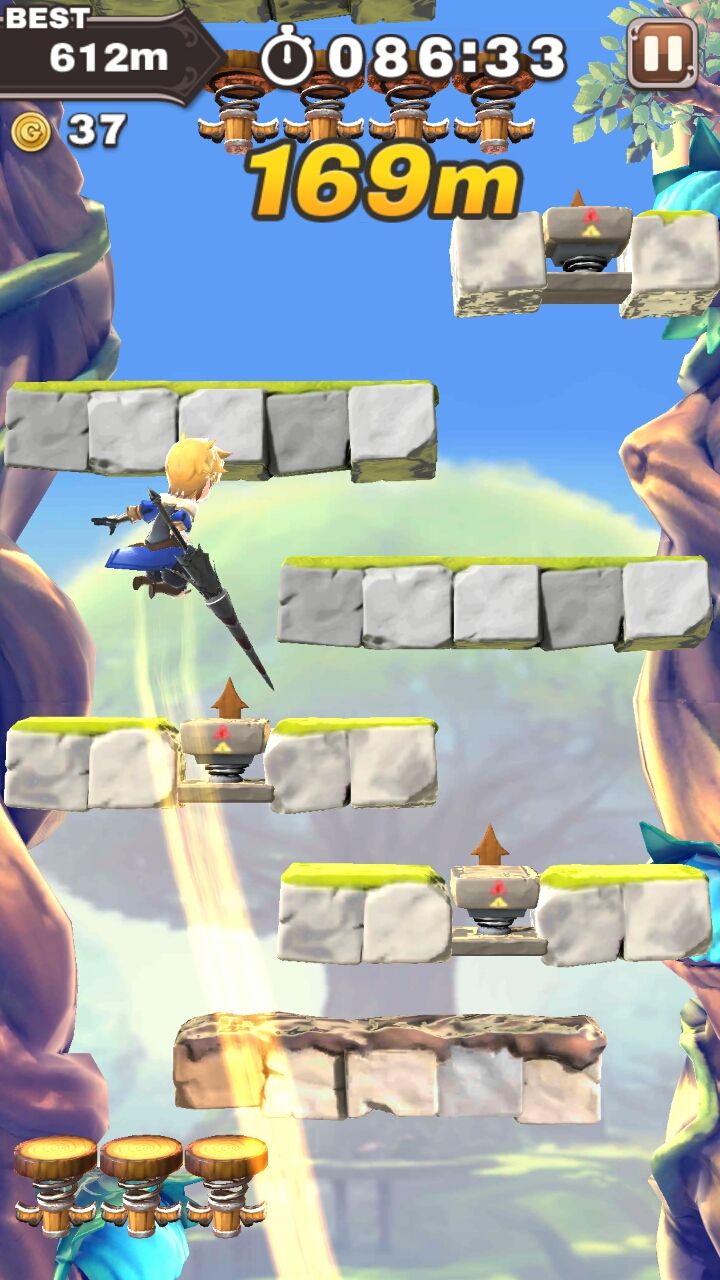 androidアプリ フィンガージャンプ攻略スクリーンショット6