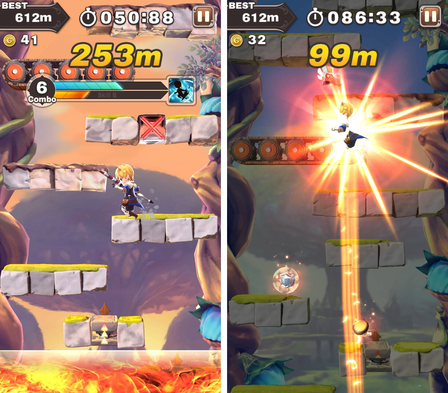 フィンガージャンプ androidアプリスクリーンショット1
