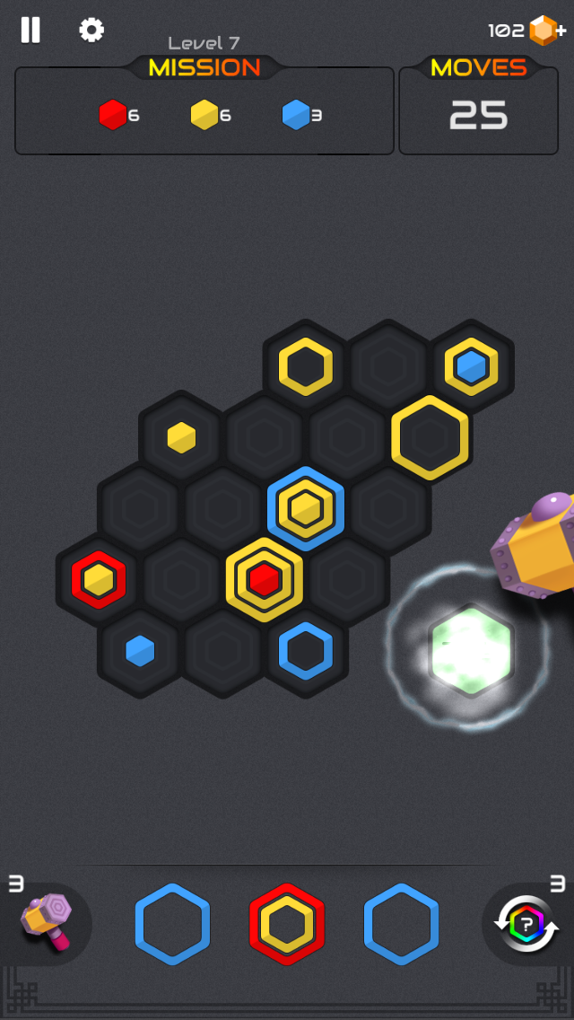 androidアプリ ヘキサブラスト (Hexa Blast)攻略スクリーンショット3