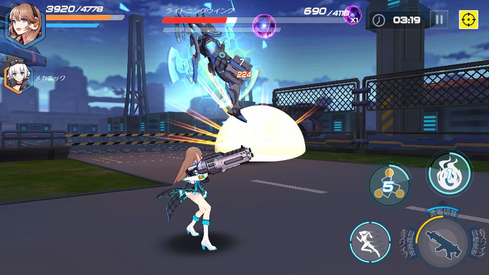 学園戦姫プラネットウォーズ androidアプリスクリーンショット3