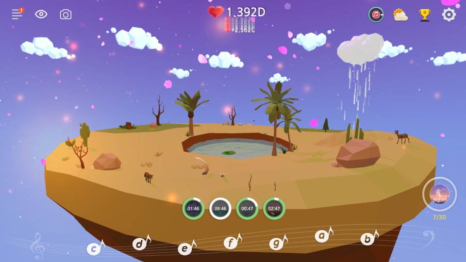 androidアプリ マイオアシス（My Oasis）攻略スクリーンショット4