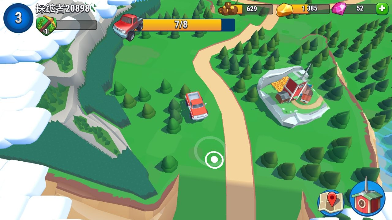 androidアプリ プラネットゴールドラッシュ（Planet Gold Rush）攻略スクリーンショット1