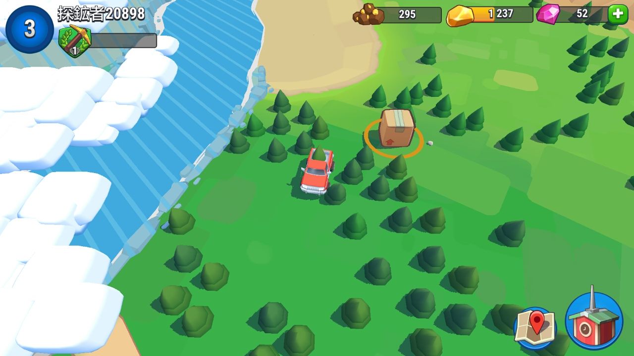 androidアプリ プラネットゴールドラッシュ（Planet Gold Rush）攻略スクリーンショット2