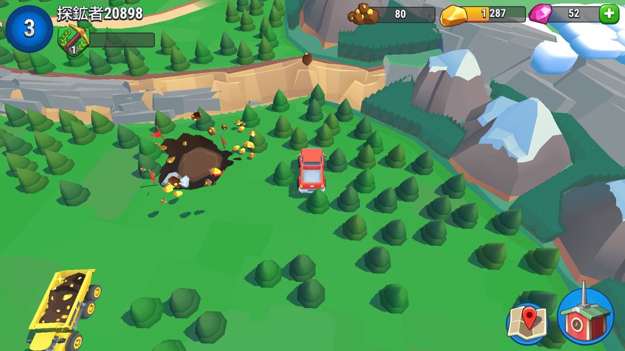androidアプリ プラネットゴールドラッシュ（Planet Gold Rush）攻略スクリーンショット3