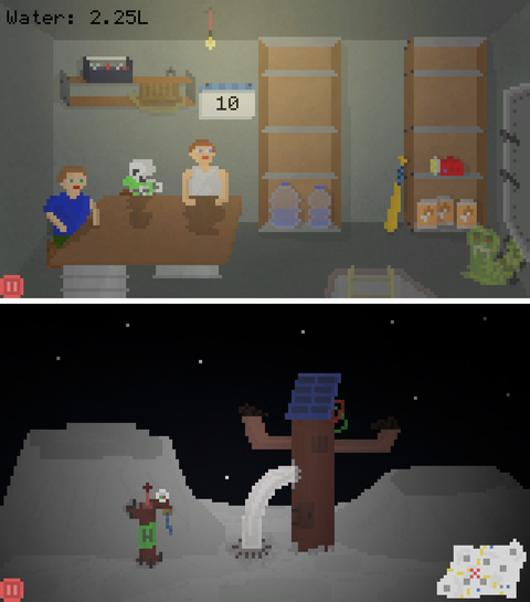 Alive In Shelter：Moon（アライブ イン シェルター・ムーン） androidアプリスクリーンショット1