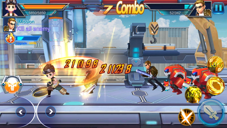 androidアプリ League of Warrior：Fighting（リーグオブ ウォリアー）攻略スクリーンショット1