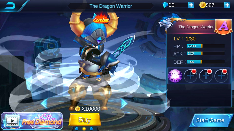 androidアプリ League of Warrior：Fighting（リーグオブ ウォリアー）攻略スクリーンショット5