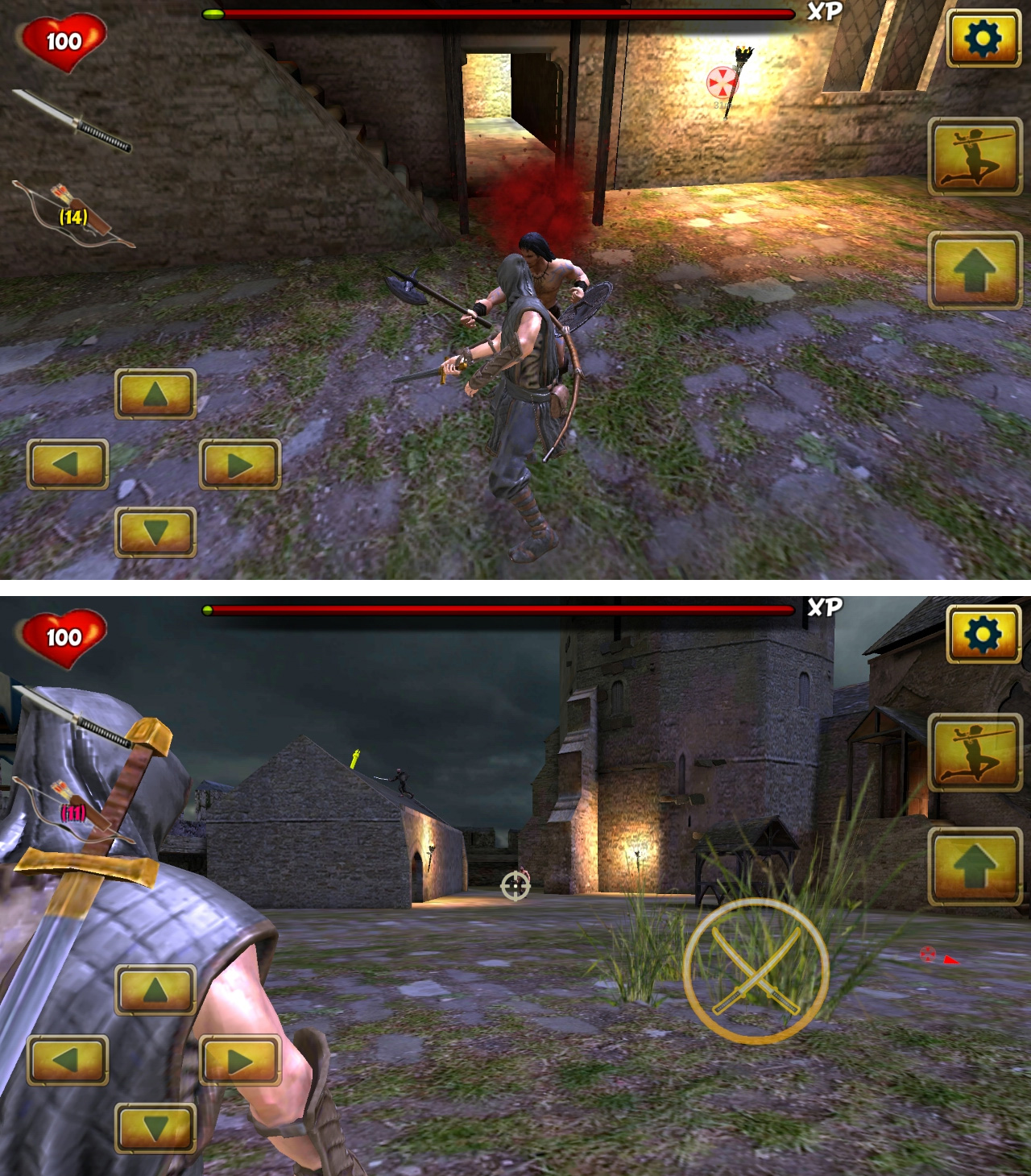 ニンジャ サムライ アサシンヒーロー2（Ninja Samurai Assassin Hero II） androidアプリスクリーンショット1